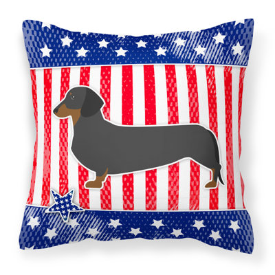 Patriotic Outdoor Throw Pillow