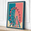 Carnival Wheel Retro - Wrapped Canvas-786373929-786373936