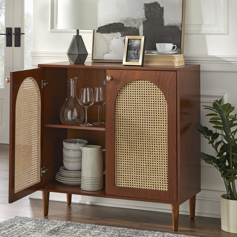 Montello Cane Door Server, Walnut