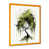 Toile avec cadre photo doré
