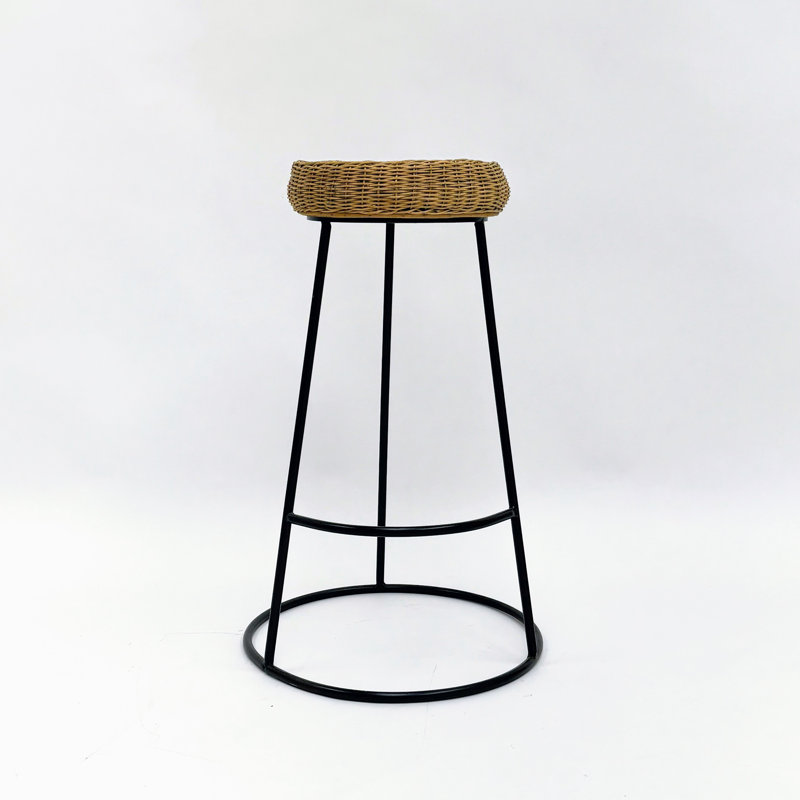Gibsonburg Stool with Metal Frame