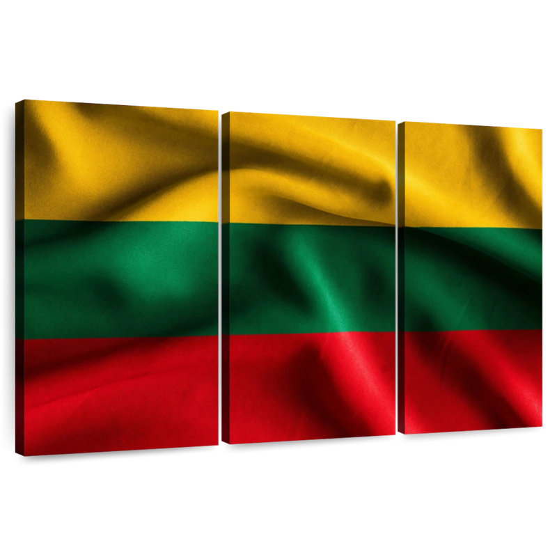 Flag Of Lithuania, 28" H x 45" W