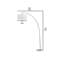 Lampe sur pied arquée 86 po Sanel-1774895424-1775039090