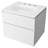 American Standard Studio S 20'' White Vitreous China Rectangular Bathroom Sink with Overflow-52317970