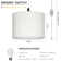 Luminaire suspendu, luminaire suspendu avec cordon d'alimentation avec interrupteur à intensité variable, lampe suspendue