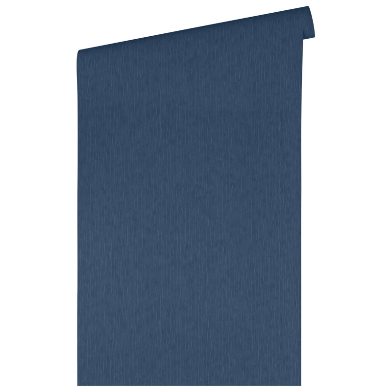 Versace Creamery Enigma Unpasted Vinyl Wallpaper, Navy