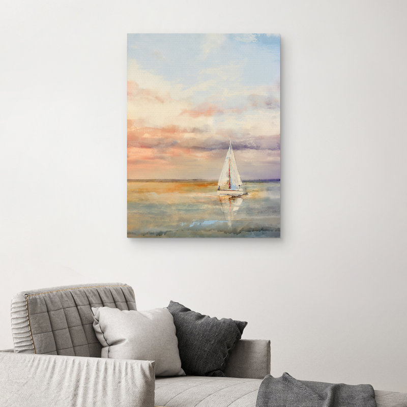 Persimmon Skies - impression sur toile tendue