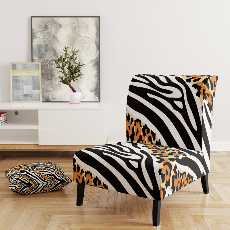 Fauteuil de chambre Zebra And Leopard