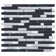 Galaxy Micro-Beveled Linear Mosaic Wall Tile