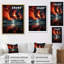 Laveya Orange Storms Thunderous Silence II, reproduction d'art sur toile-1728452775-1728452772