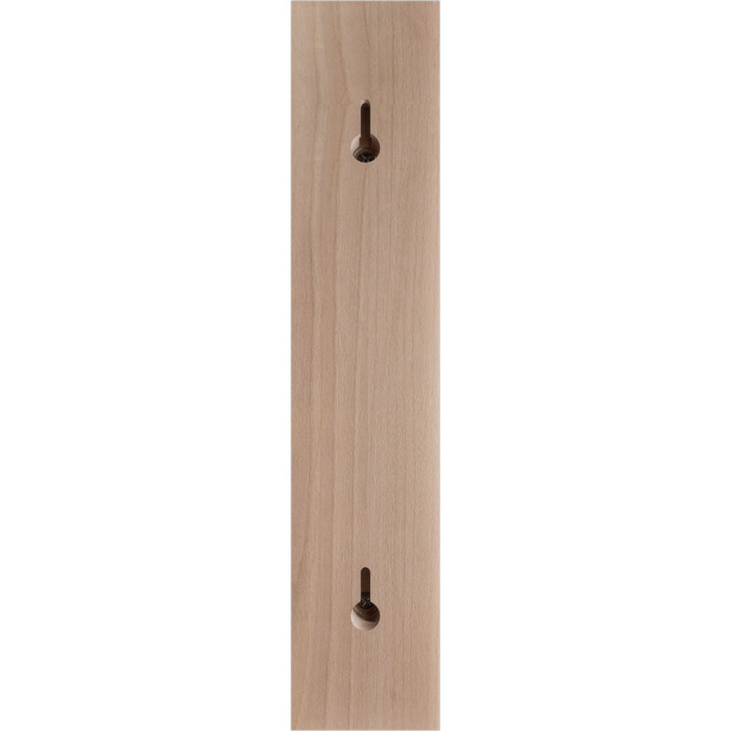 Support en bois Reece, Cerisier, H 12,25 po x l 2,5 po x P 12,75 po