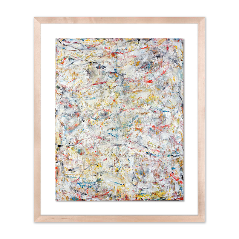 Elysium #21 Painting by Brad Ellis, 40" H x 33" W x 2.5" D, Natural