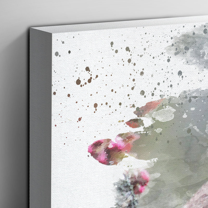 Red Squirrel - Wall Art, 70cm H x 100cm W, Wrapped Canvas
