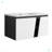 Nobuo 36'' Floating Wall-Mounted Bathroom Vanity With Ceramic Basin