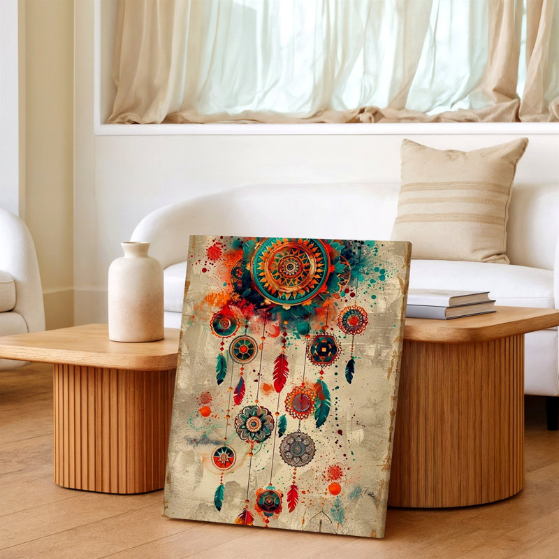 Impression sur toile Boho, 14" H x 11" W