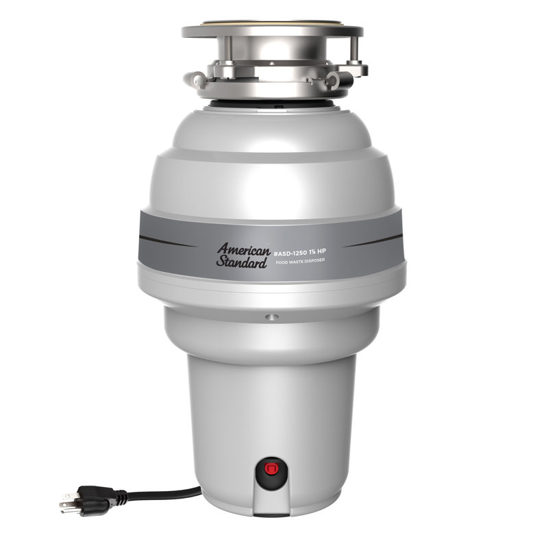 American Standard 1.25 HP Continuous Feed Garbage Disposal with Cord