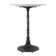 Ellesyn 24" Round Marble And Iron Dining Table