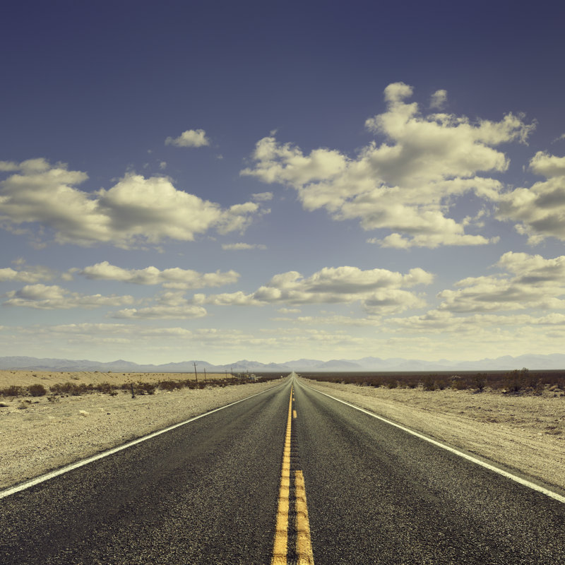 Long Desert Road by Lordrunar