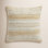 Chris Loves Julia x Loloi PCJ0001 Gold / Ivory Pillow