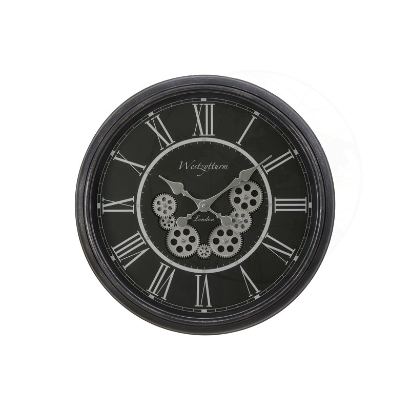 23" Transitional Round Wall Clock