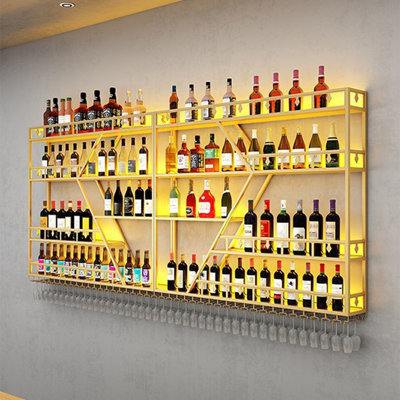 Luxury Iron Wine Rack