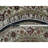 3'3"x3'3" Black Tabriz Mahi Fish Design 175 KPSI Hand Knotted Wool Unique Round Rug 0D47D264E38040BEBD37B51DD834BF32