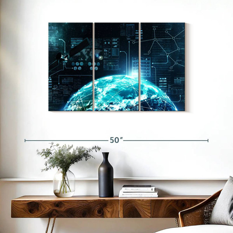 Keiri Internet In Space, 24" H x 38" W
