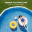 Doublure de piscine ovale à chevauchement-111405724