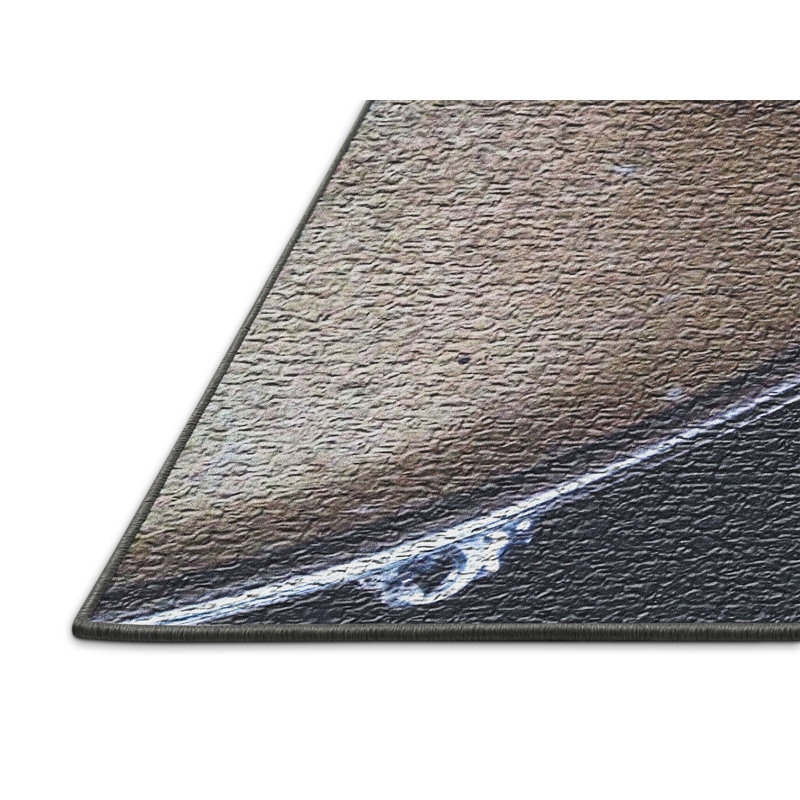Tapis brun Snare, Rectangle 4 pi x 6 pi