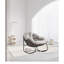 Chaise berçante d'extérieur en acier Alvan-604352855