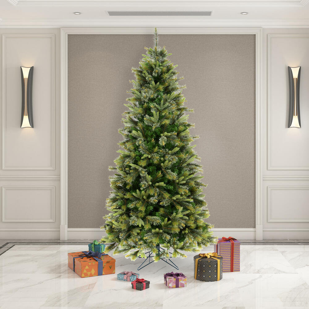 Frosted Pine Christmas Tree, 8.5' H, Unlit