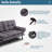 Besharat 71 " Upholstered Convertible Sofa-1202832466