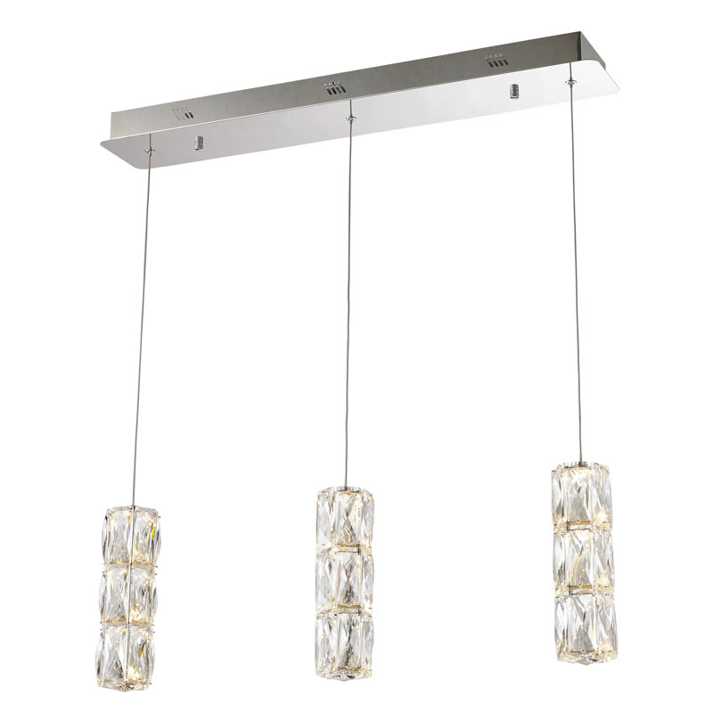 Alfee - Light LED Pendant, Chrome
