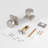 Modern Grace Series Passage Door Knobs-102735543