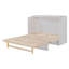 Grand lit escamotable avec grands tiroirs