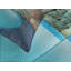 Addiley Blue/Beige Microfibre Bedspread Set-1119636287