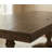 74.8-Inch Long Vintage Farmhouse Dining Table For 6-8 People, 6.23 Ft Rustic Kitchen Table With Sturdy Wooden Frame, Features Weathered Walnut Textured Tabletop, T-Shaped Carved Solid Wood Double  Pedestal Legs, Non-Extendable, Dark Brown