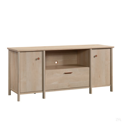 Storage Credenza, Brown Finish