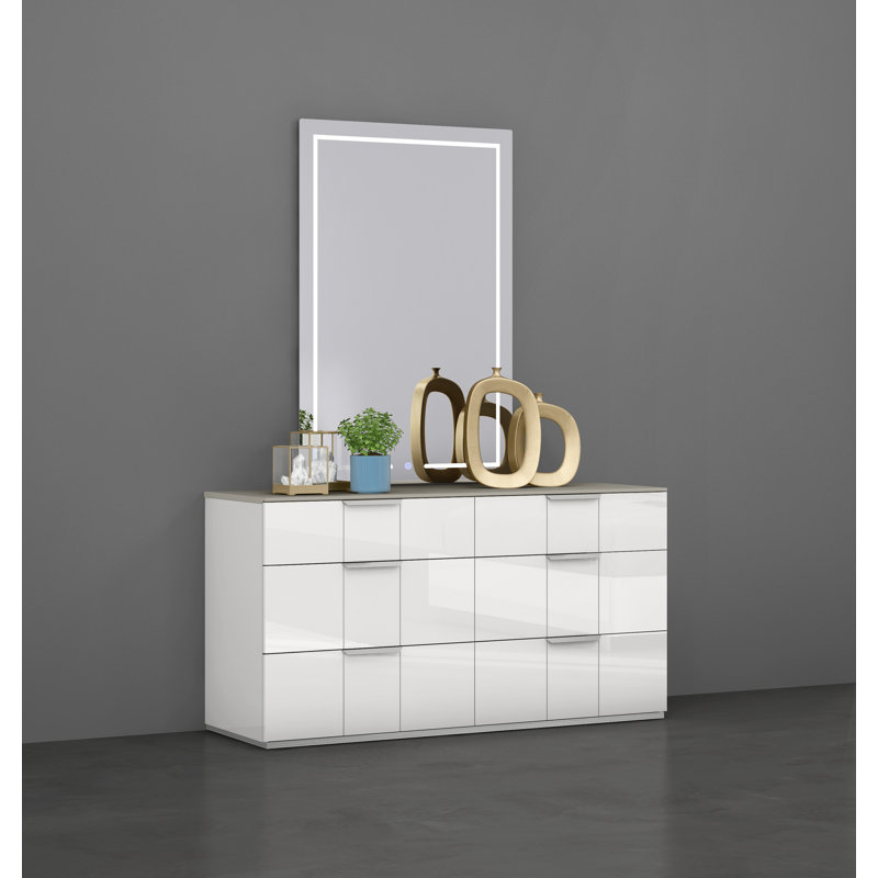 Commode 6 tiroirs K-Living Dulani