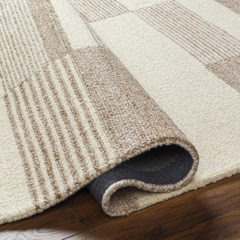 Dusza Wool Geometric Indoor Rug, Runner 2'6" x 8'