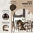 Ebbert 4 - Person Dining Set,Round Table Top,dining table set,dining room set-1727387363