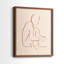 Sketched Pose I-Premium Framed Print -Ready to Hang - No Nails Required - No Nails Required-116530320-116530350