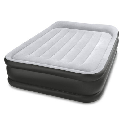 Matelas pneumatique gonflable 16,5" avec pompe encastrée deluxe coussin