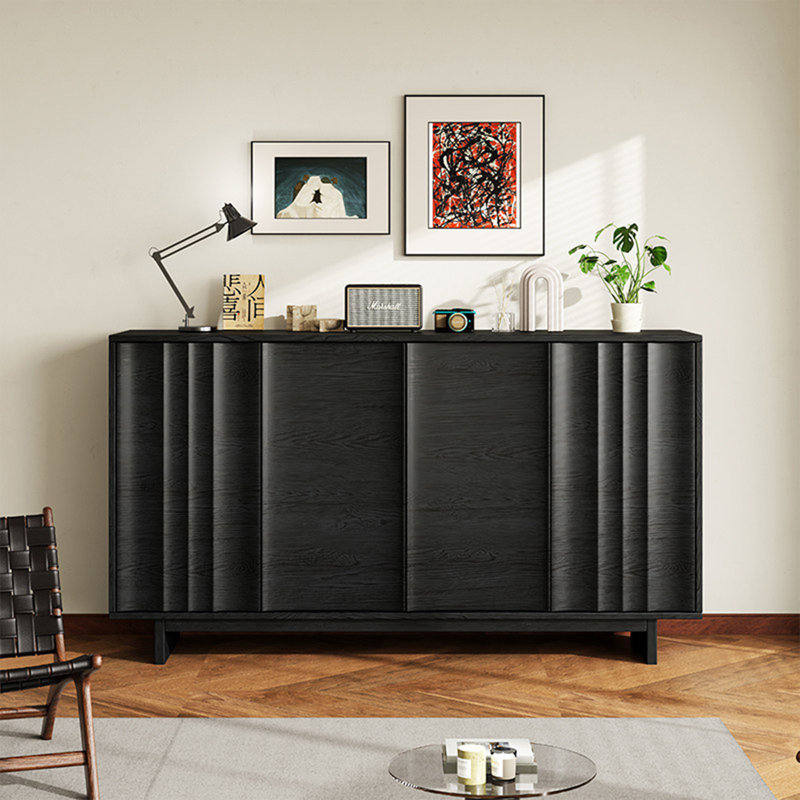 Buffet d'entrée en bois massif 62,99 po