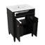 Meuble-lavabo 24 po avec lavabo, unité de rangement moderne avec 2 portes à fermeture en douceur et tiroir escamotable-121088154-121088158