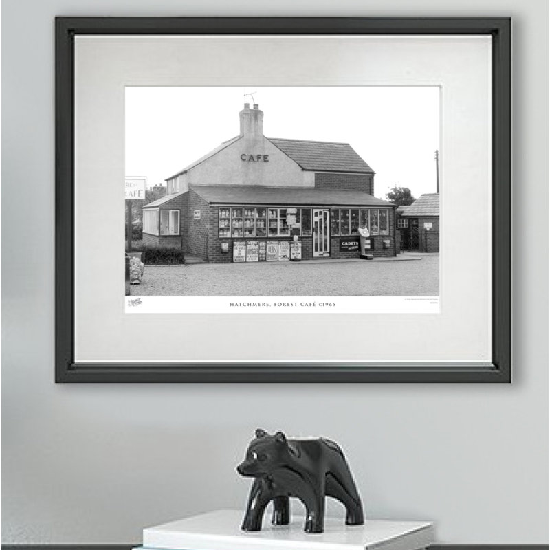 Hatchmere, Forest Cafe C1965 - Single Picture Frame Print, 28cm H x 36cm W x 2.3cm D
