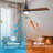 52'' Modern Farmhouse Dimmable Ceiling Fan with LED Light and Remote Control 3CCT Reversible DC Motor Timer Memory-1194857035