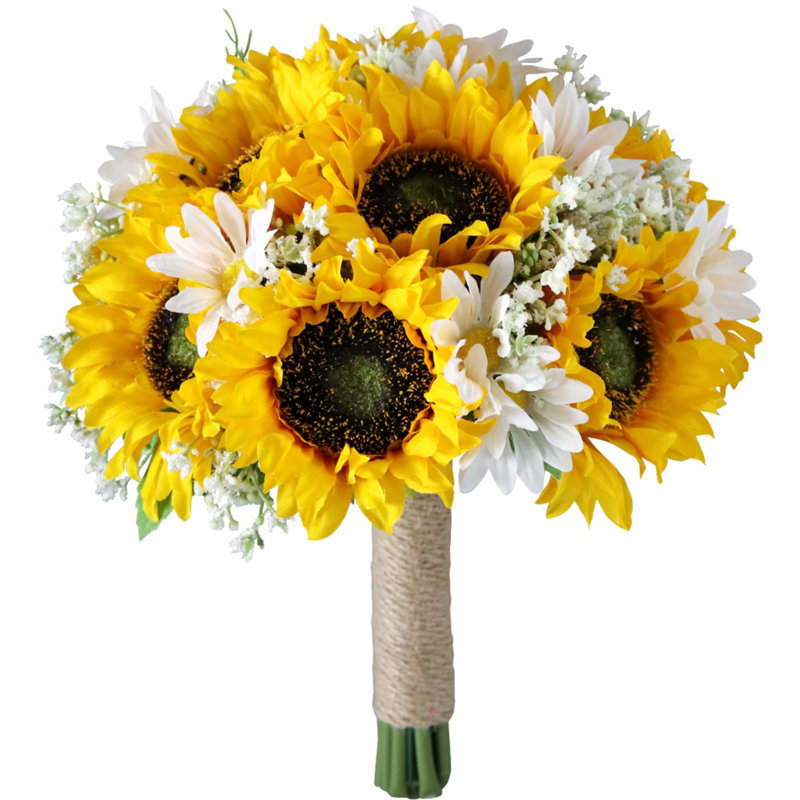 Bouquet de tournesol artificiel