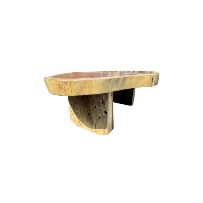 Table basse en bois recyclé