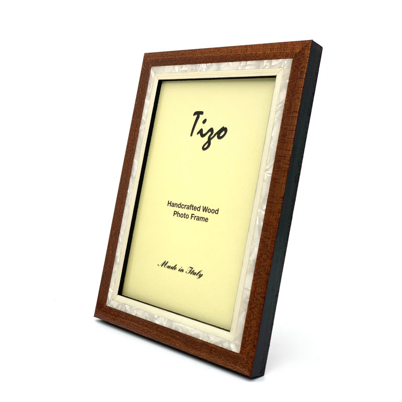 Wood Picture Frame, Brown, 5" x 7"
